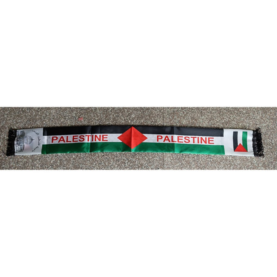 Hot Selling Fabric Bracelet Palestinian Scarf White And Black Arabian Original Arafat With Flag Keffiyeh Pakistan For Weddings