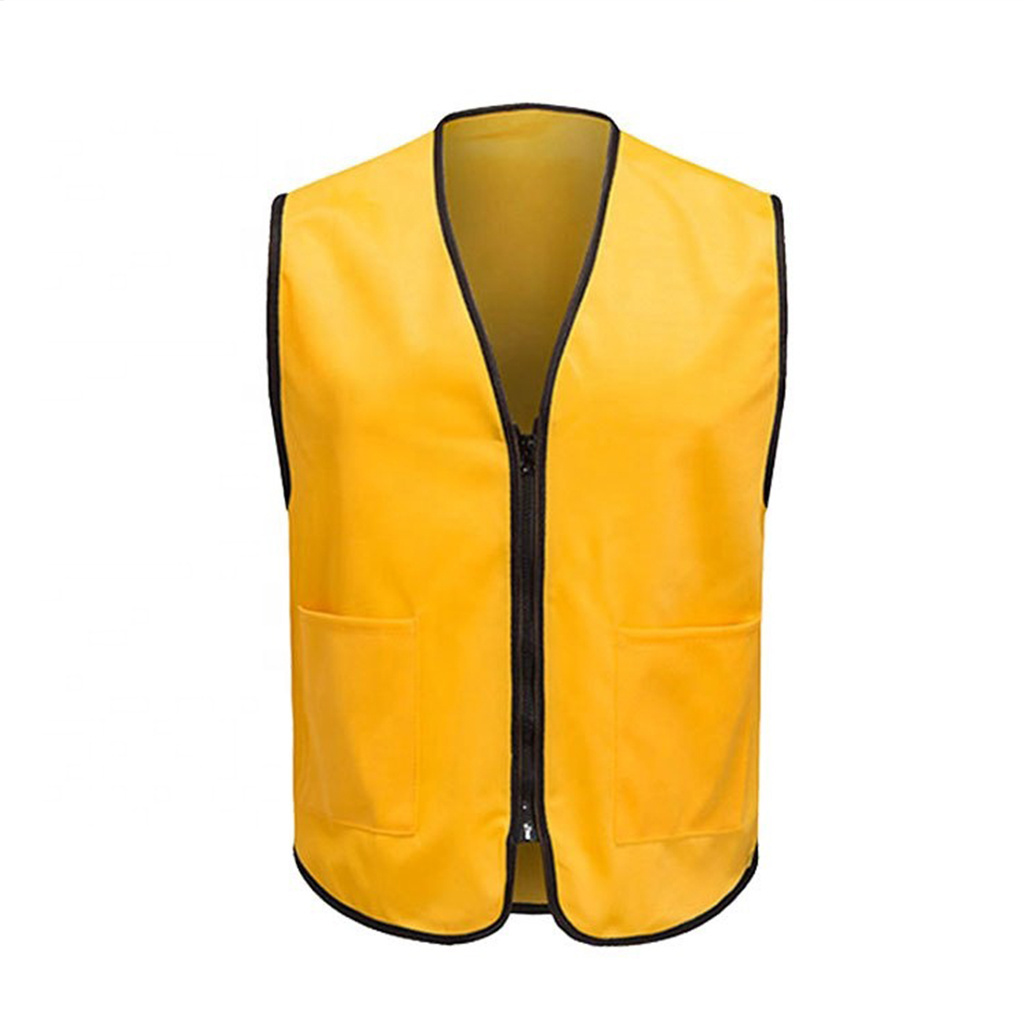 High quality customized breathable barber demonstration work utility vest for parade