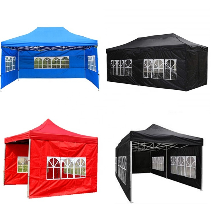 Custom Folding Printed Portable Pop Up Tent Tent Wedding Event Party 10x10 Folding Tents Camping Outdoor Heavy Duty