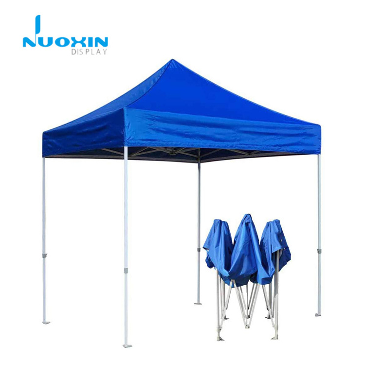 600D Oxford Waterproof Retractable Logo Printing Banner Trade Show Tent 10x10 Canopy Tent Outdoor with Beach Feather Flag