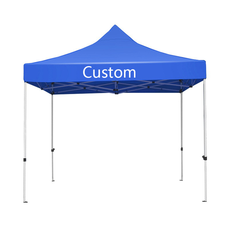 Outdoor Custom Easy Folding Pop Up Heavy Duty Instant Aluminum Shelter Red Trade Show Canopy Tent 10*10 With Sidewalls