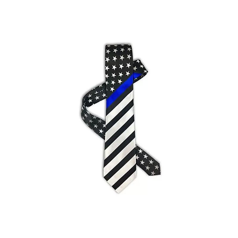 Bulk Wholesale Custom Black White Sar American Flag Making Neck Polyester Silk Ties Men For Promotion