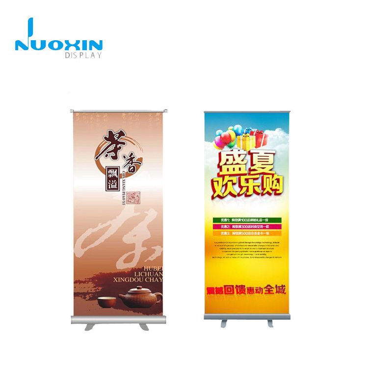 80*200 Luxury Digital Roll Up Banner For Graphic Stand Trade Show Display Sign Holder Exhibition Promotion