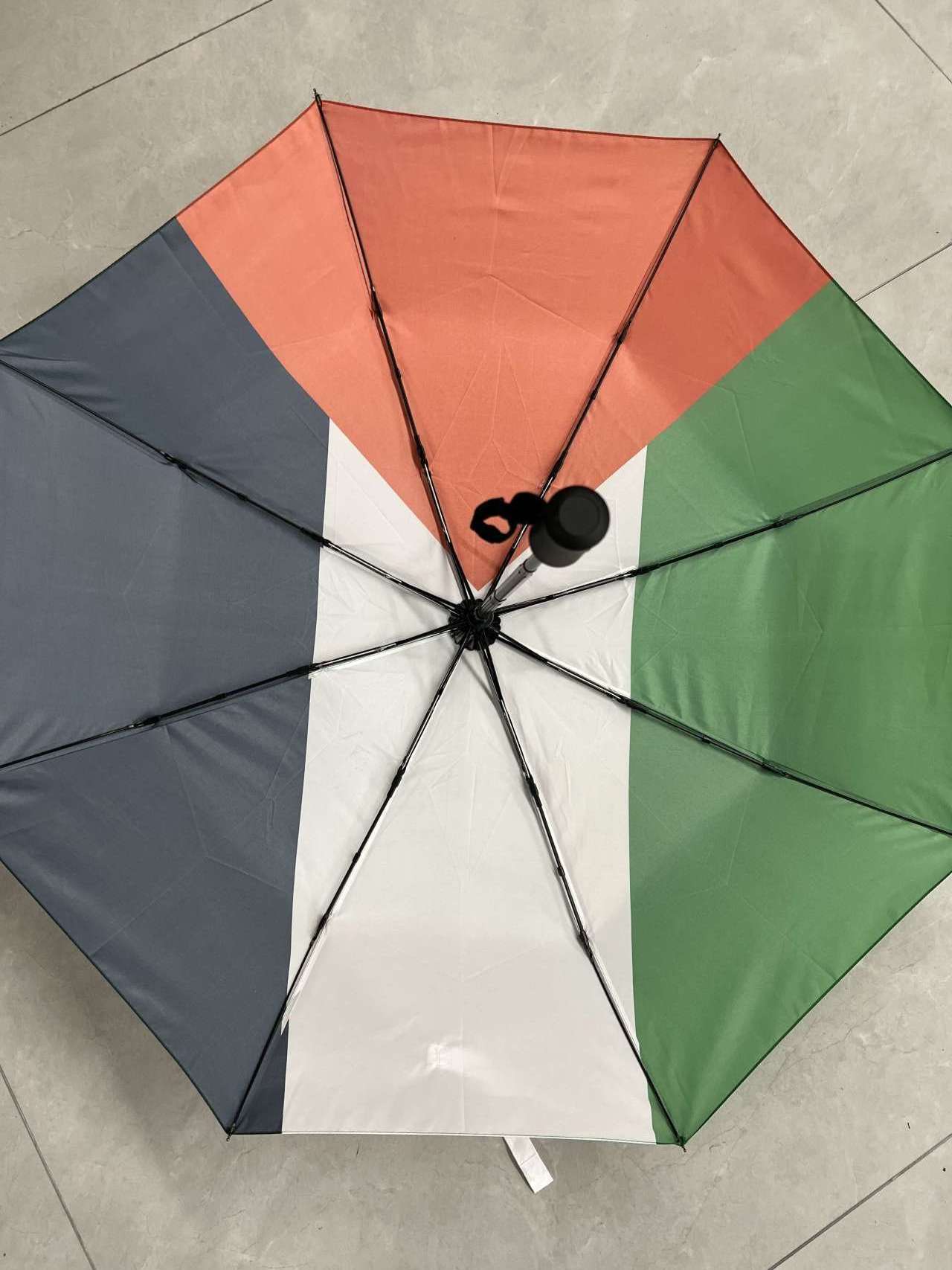 Wholesale Custom Cheap Luxury Rain Umbrella Promotional Product Palestinian Palestine flag Umbrella With Your Logo Printing