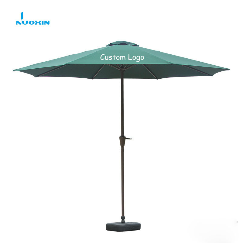 Outdoor High Quality Custom Sublimation Design Foldable Beach Umbrella Print Advertising Polyester For Promotion List