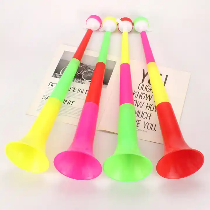 Nx Custom Vuvuzela Horn Football Game Noise Maker Vuvuzela Plastic Match Football Fan Cheering Horns for Football Sports