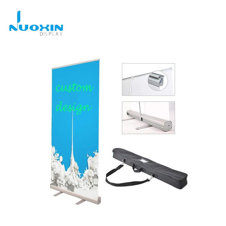 80*200 Luxury Digital Roll Up Banner For Graphic Stand Trade Show Display Sign Holder Exhibition Promotion