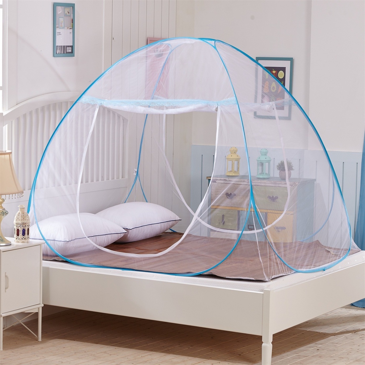 2021 New Design Folding Mosquito Net Outdoor and Indoor  Factory Direct Mosquito Net For Bed