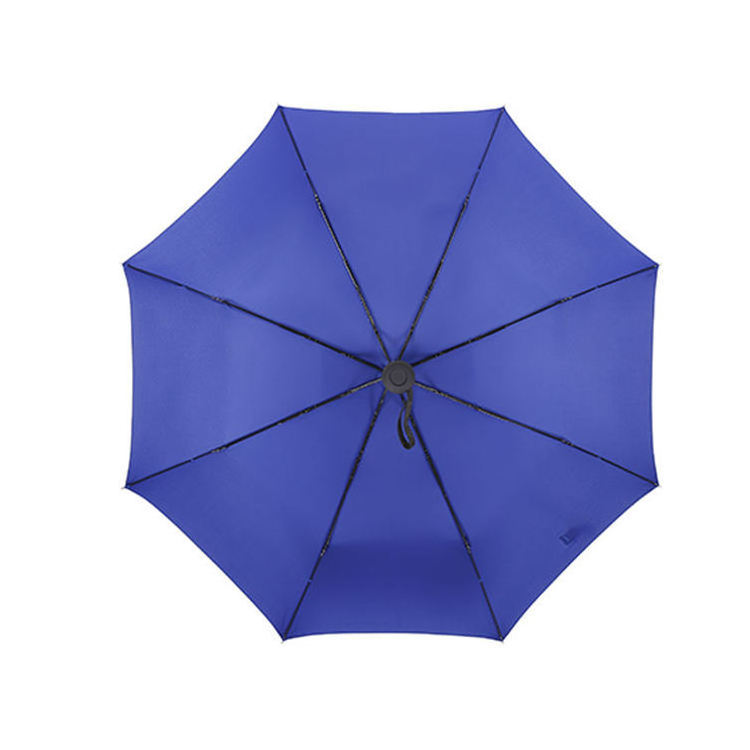 Printing Uv Umbrella Automatic Folding Umbrella with Logo Wholesale High Quality Customized Rubber American Style Auto Umbrella