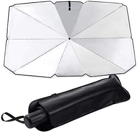 Custom Parasol Retractil Retractable Automatic Foldable Car Umbrella Sun Shade Cover for Windshield Foldable