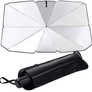 Custom Parasol Retractil Retractable Automatic Foldable Car Umbrella Sun Shade Cover for Windshield Foldable