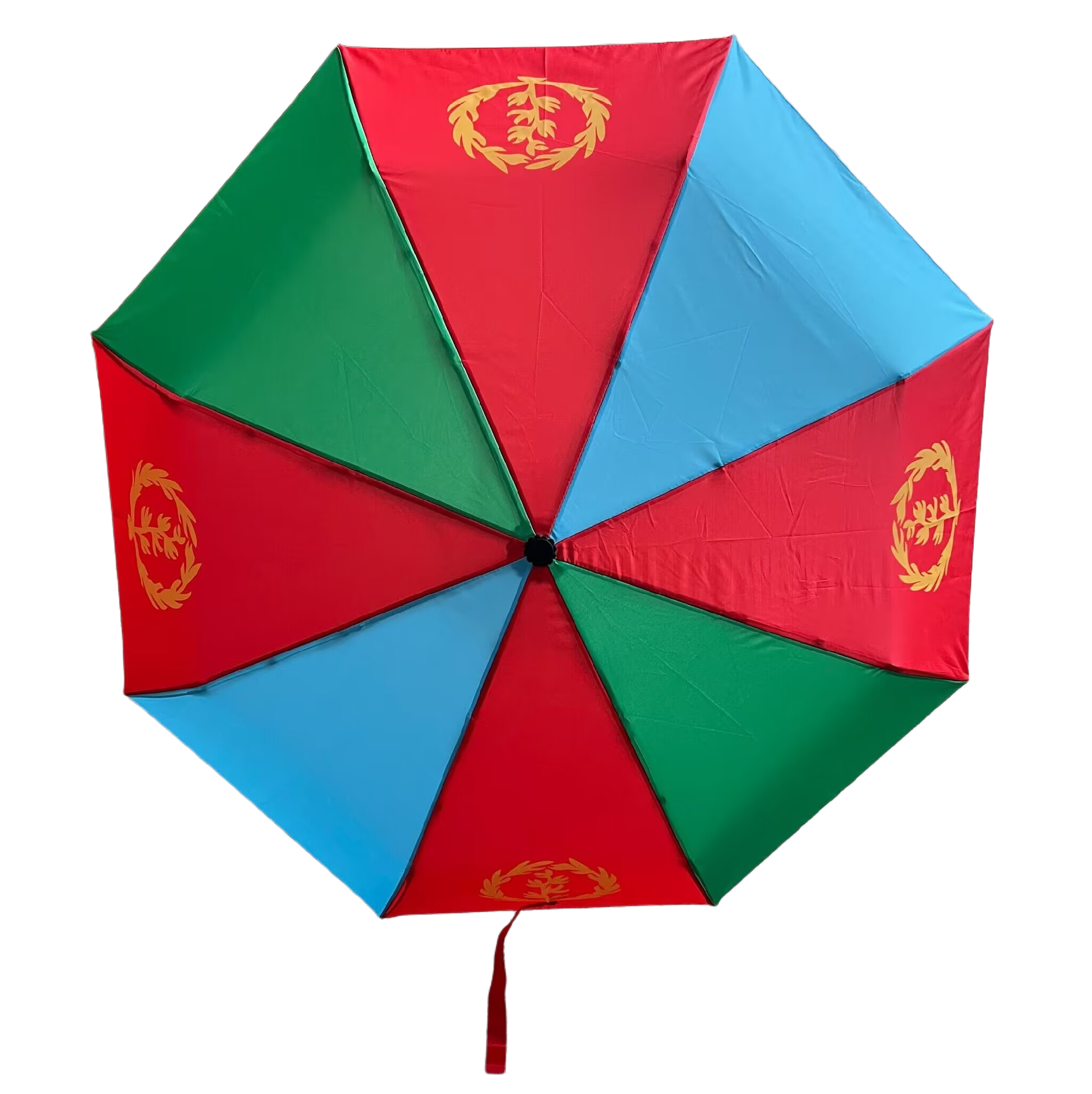 Custom Promotional Rain Umbrellas Cheap Novelty 3 Fold Umbrella With Logo Printing