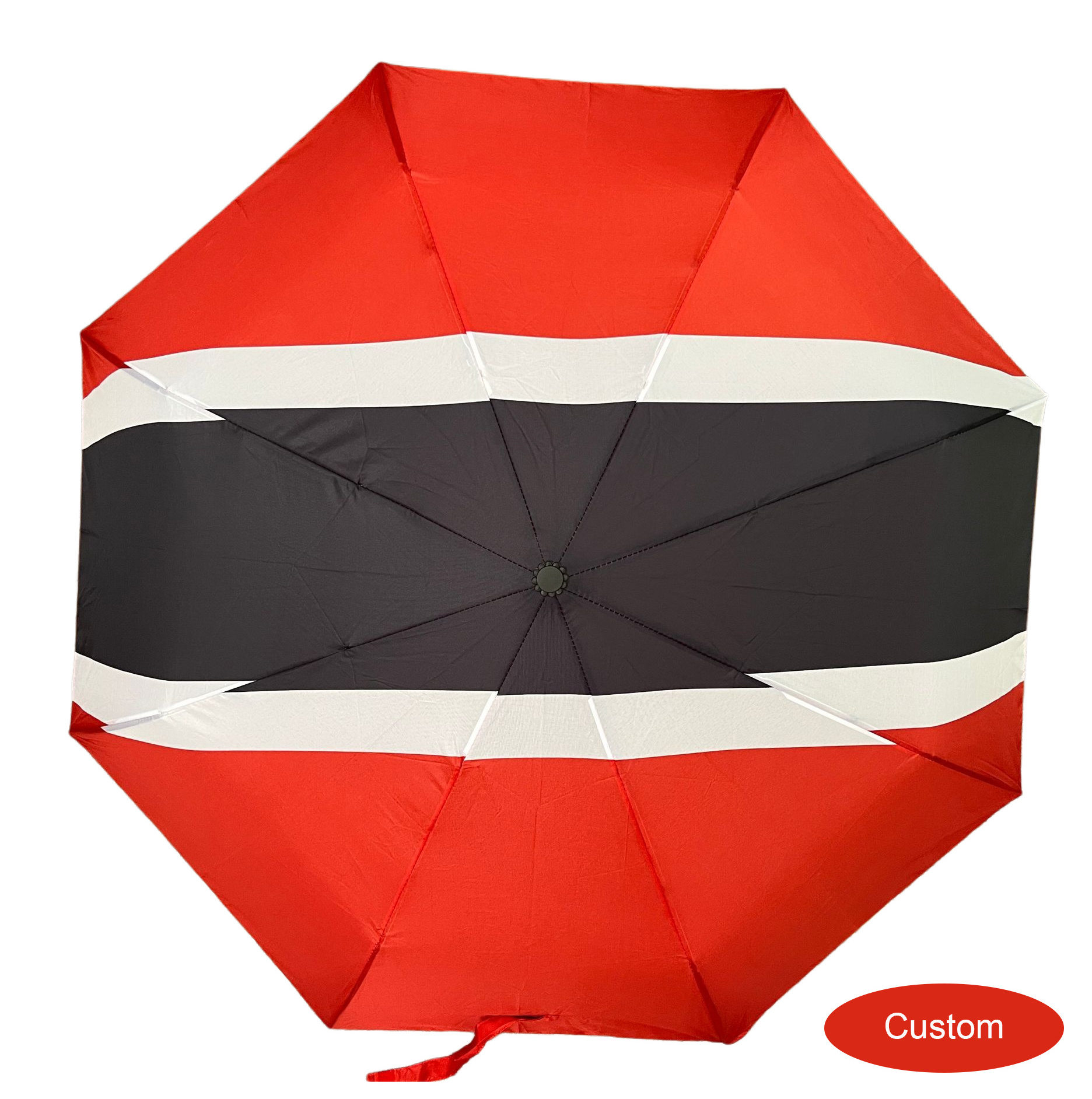 Custom Promotional Rain Umbrellas Cheap Novelty 3 Fold Umbrella With Logo Printing