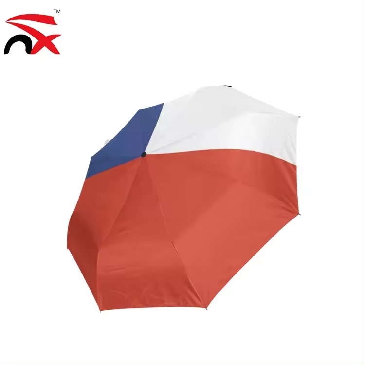 Nuoxin Wholesale Cheap 190T 21Inch 8 Bones Automatic Folding UK Flag Umbrella For Promotion