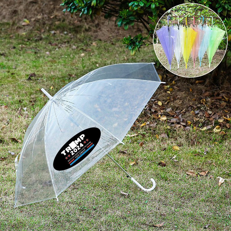 Wholesale Custom Transparent Black Umbrellas Bali Umbrella Kids Windproof With Logo