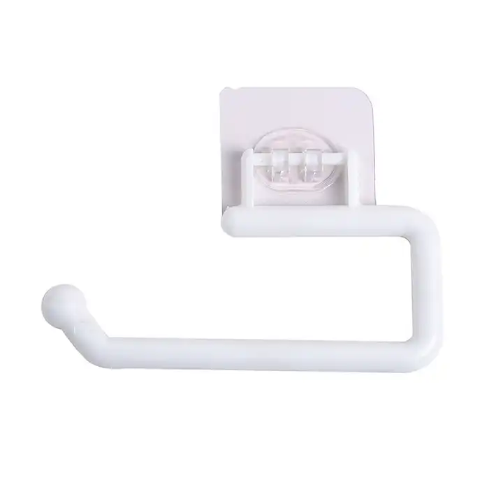 NX New Design Toilet Paper Holder Self Adhesive Holder Standing Toilet Tissue Paper Roll Holder for Promotion