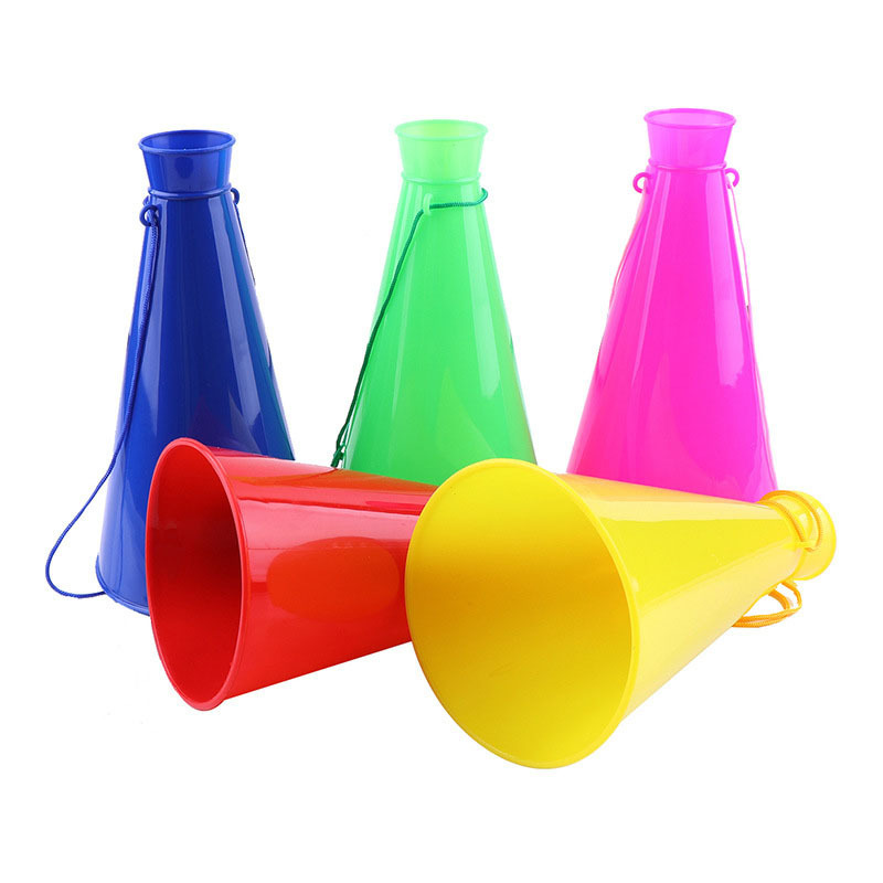 Football Matches Fan Megaphone Vuvuzela Horn Plastic Trumpets Toy For Sports Cheering