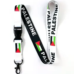 Palestine Products Custom Promotion Lanyard Palestine Keychain Palestinian Key Chains