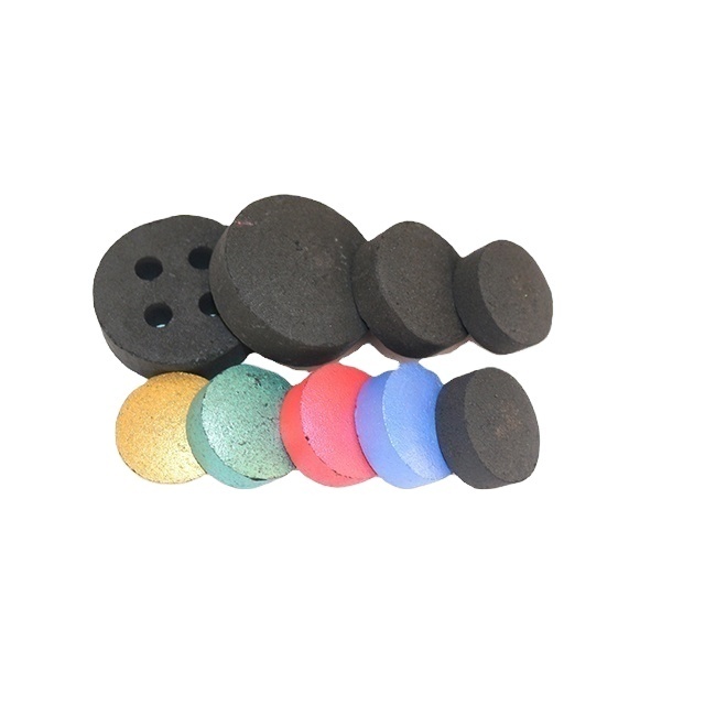 OEM royal shisha charcoal all kinds of sizes round tablets hookah coal for incense