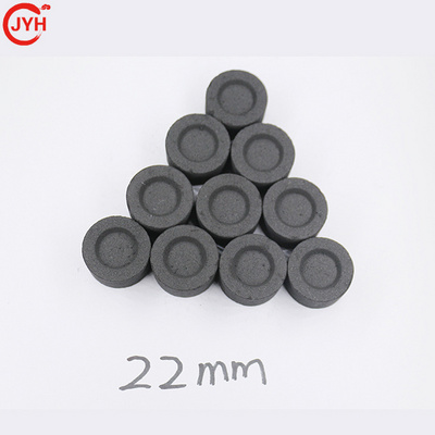 Hand made 22mm mini round electric shisha / incense burner charcoal disc price per ton of wood shisha charcoal briquette