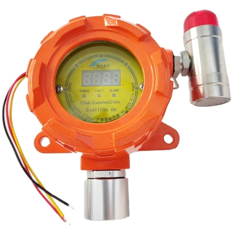 High Precision Online Fixed Ammonia Nh3 Gas Detector with Remote Control for Poultry Farm