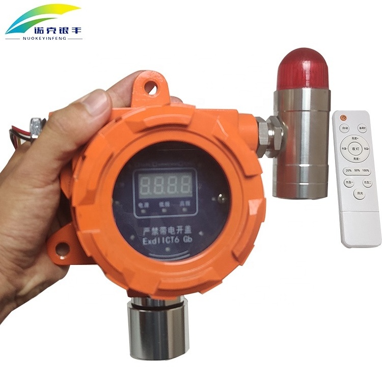 High Precision Online Fixed Ammonia Nh3 Gas Detector with Remote Control for Poultry Farm