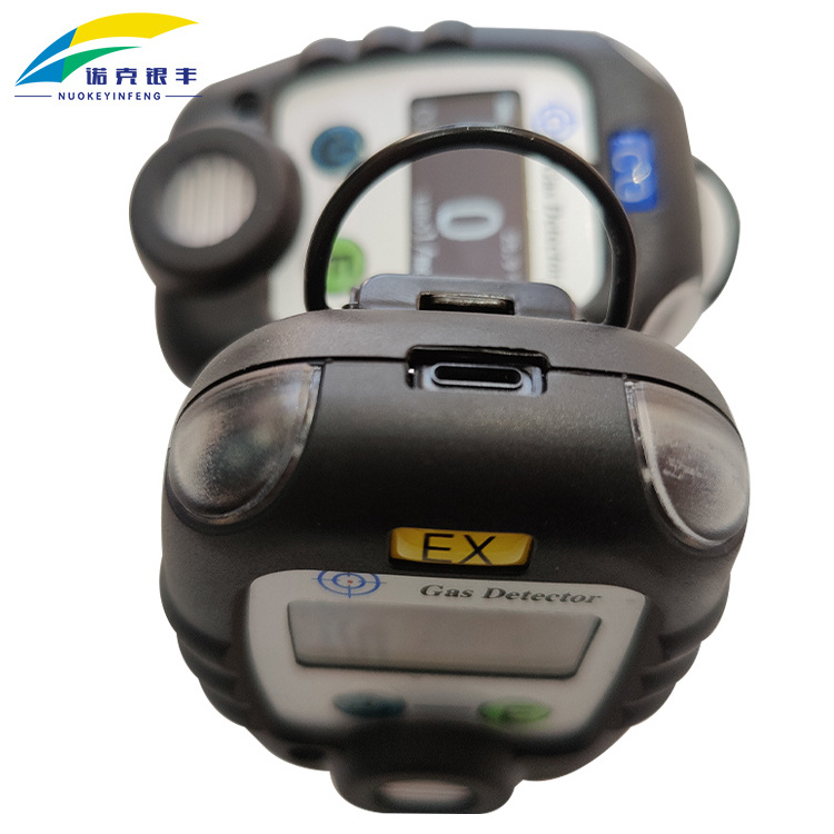 NKYF ATEX IECEX CE IP65 OEM Portable Mini Air Quality Monitor Carbon Monoxide Detector With Smoke Alarm CO Gas Meter