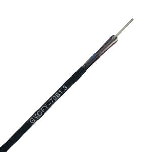 Optic Cable Manufactures single mode G652D fiber cable GYFTY with FRP 24 36 48 96 144 core fiber optic cable GYFTY