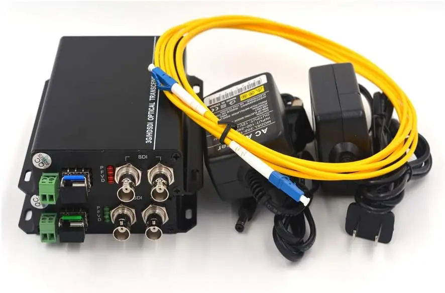 Fiber Optical Converter 10/100M/1000M 20KM Single fiber BIDI SC UPC Fiber Optical Media Converter