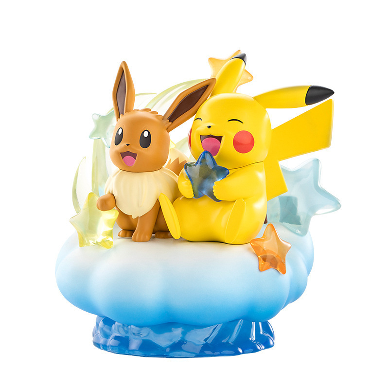 Poke mon Pika chu hand do Ebrahim  tide play doll toy decoration anime action figure