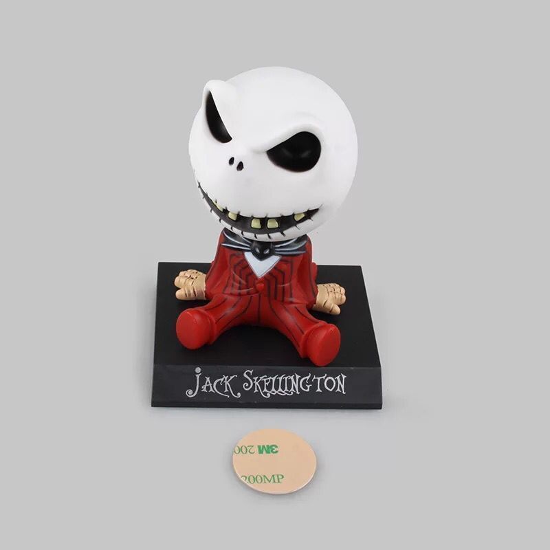 Anime Accessories Ornaments Bobble Heads The Nightmare Before Christmas Jack Figure Toys  action figure