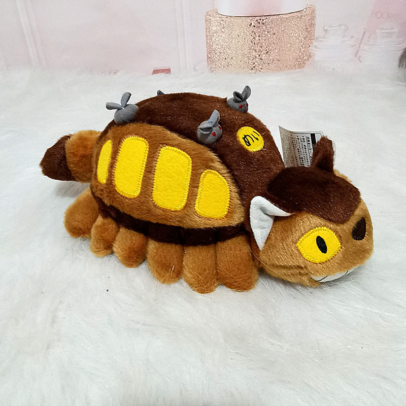 Totoro Cartoon Character 3D Figures Anime Cute Doll Soft Stuffed Plush Toys My neighbor Totoro car cat bus