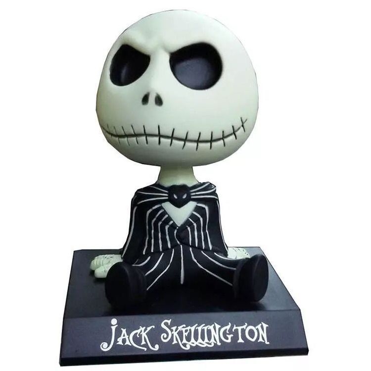 Anime Accessories Ornaments Bobble Heads The Nightmare Before Christmas Jack Figure Toys  action figure