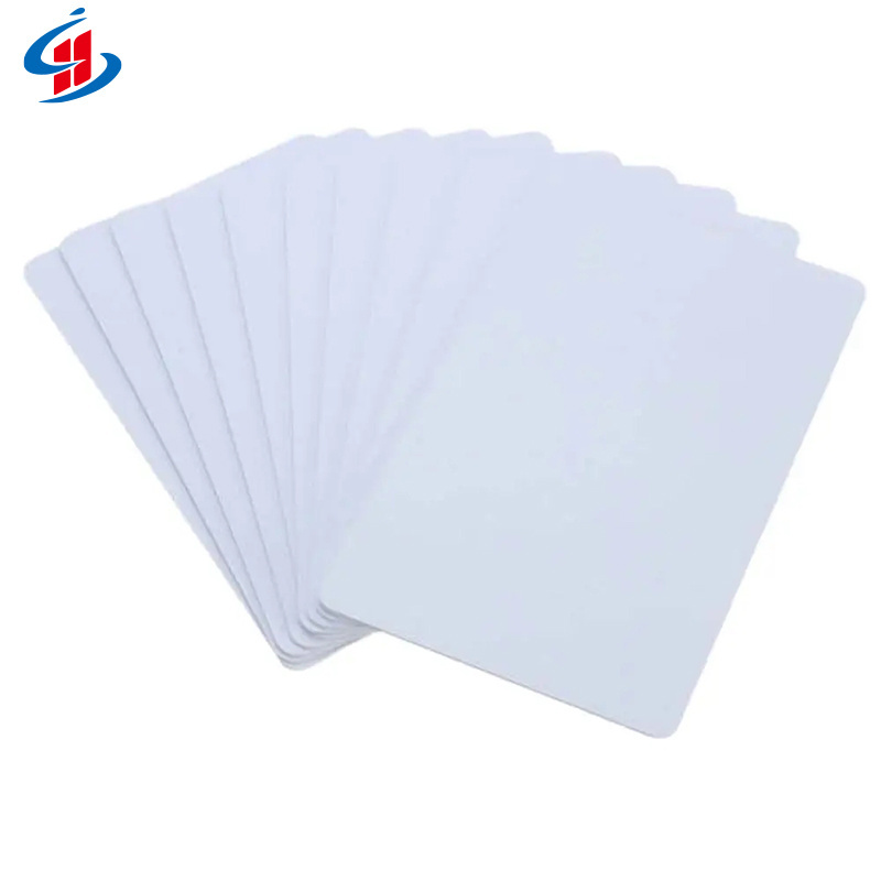 Inkjet Printable Blank Ev2 1K RFID PVC Mifare 1k White Blank Card