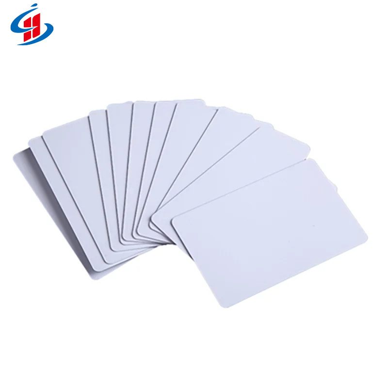 Inkjet Printable Blank Ev2 1K RFID PVC Mifare 1k White Blank Card