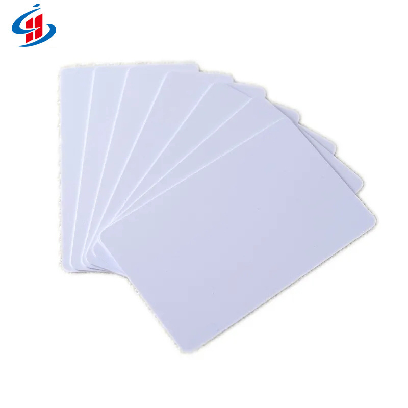 Inkjet Printable Blank Ev2 1K RFID PVC Mifare 1k White Blank Card