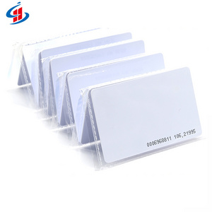 In Stock Access Control Card Contactless Printable 125khz TK4100 T5577 MF Classic 1k 13.56mhz RFID Blank PVC Card