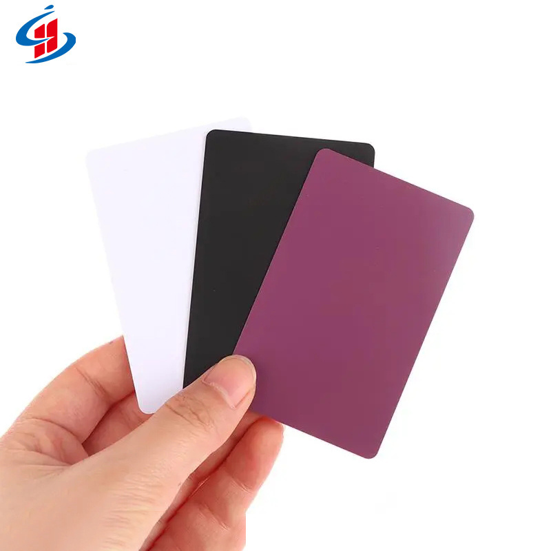 125khz 13.56mhz Tarjeta De Identificacion RFID Access Control Plastic PVC Blank ID RFID Card