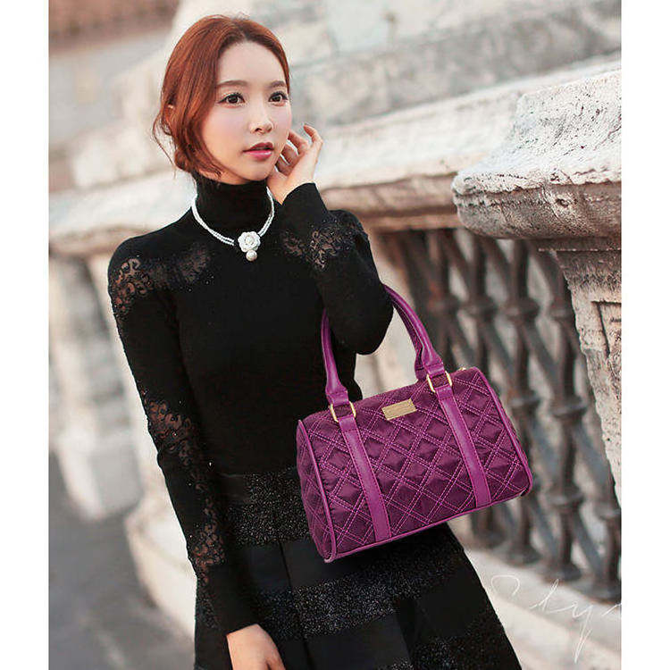 2024 tote bag high quality women 6 pieces handbag purses sets pu leather Metal zipper