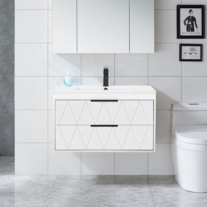 30 Inch Bathroom Vanity With Sink Combo Wall Mounted Floating Cabinet Bathroom Lines-Modern Series Bathroom Vanities