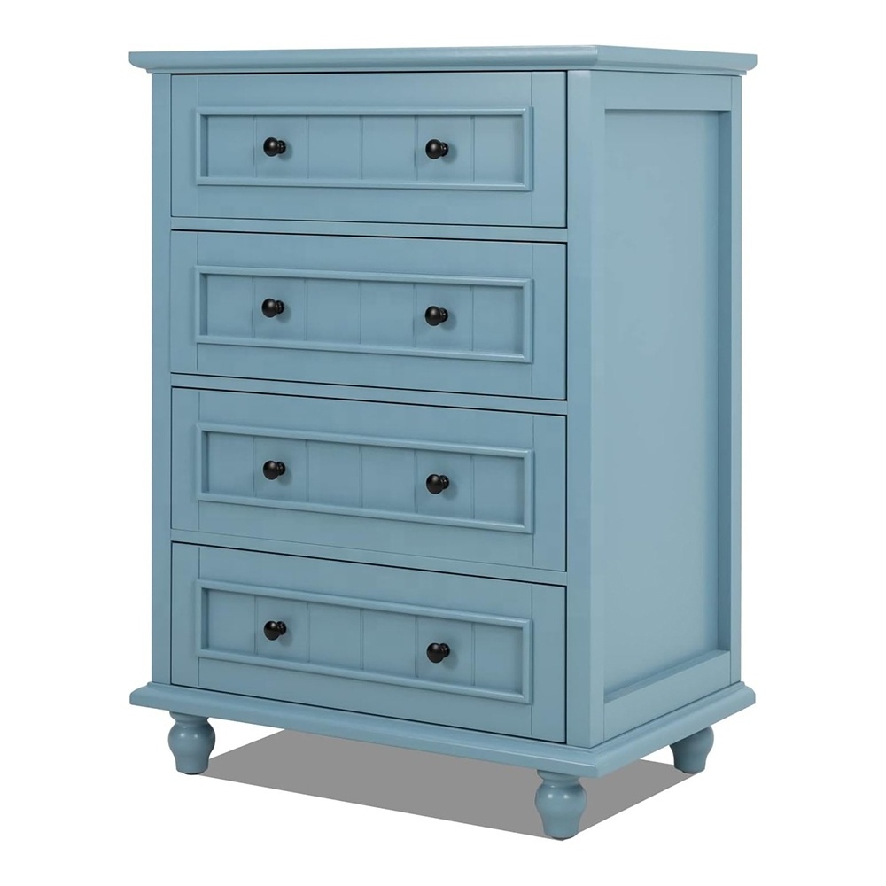 4 Drawer Dresser Multipurpose Usage Spacious Drawers Bedroom Storage Cabinet Farmhouse Modern Wide Chest of Drawers