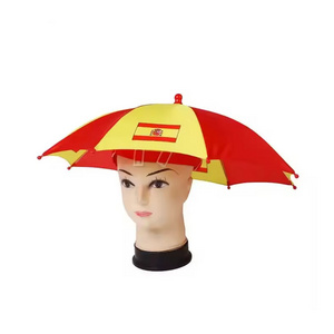 2024 Europe Football Fans Gift Set Outdoor Small Spain Flag Head Umbrella Custom Logo Competition Support