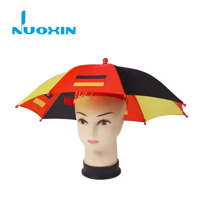 2024 Europe Football Fans Gift Set Outdoor Small Spain Flag Head Umbrella Custom Logo Competition Support