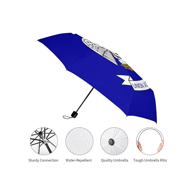 Wholesale Innovative Design Single Side Printing Louisiana Flag 3-Fold Souvenirs Gift Umbrella