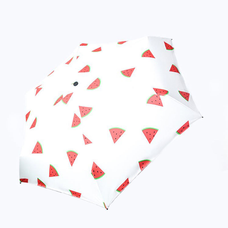 Nx Cute Rain Sun Baby Umbrella Parasol Automatic 6 Fold Children Kids Umbrella with Logo Print