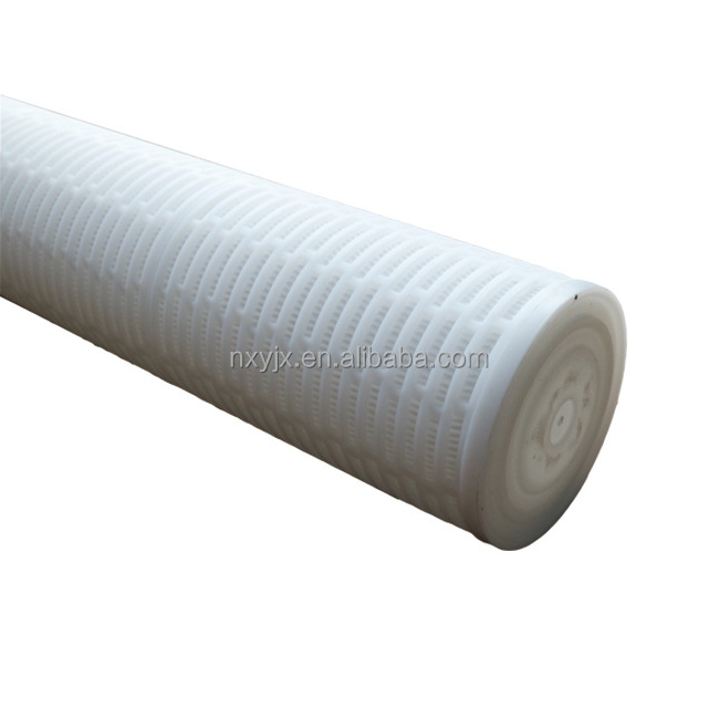 Replace Pall Filter Or Parker Filter Element Best Quality High Flow Micron Polypropylene Pleated Water Filter Cartridge