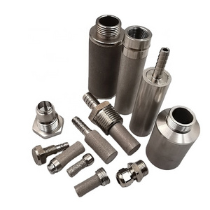 High Pressure Filtration System Parts Porous Metal 316L Stainless Steel Sintered Filters