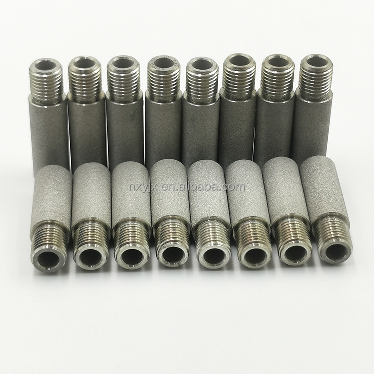 Sintered metal powder filter stainless steel  sintered filter cartridge