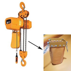 Custom Design High Speed Electric Chain Hoists 1Ton 2 Ton 3Ton 5 Ton Capacity with Trolley