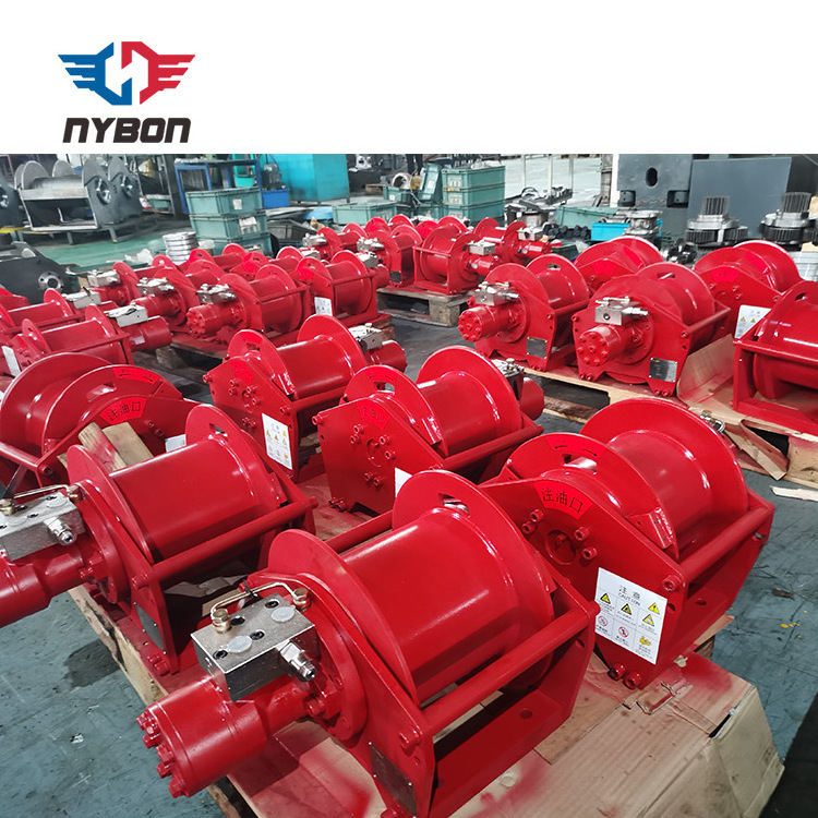 Customized design hydraulic pulling winch for tractors/anchor/excavator/drill/boat